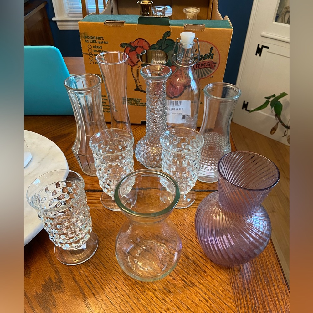 Miscellaneous Glass Vases